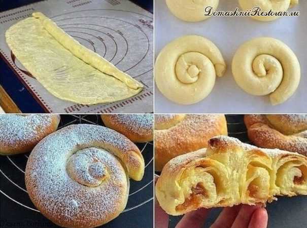 Испанские булочки "Ensaimadas"