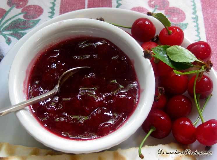 Варенье из вишни без косточек