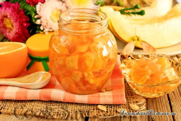 Варенье из дыни с апельсином