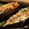 Запечённые баклажаны с начинкой