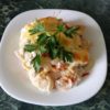 Куриная грудка под шубой из сыра