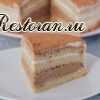 Банановый Торт с Творожным Кремом и Шоколадной начинкой