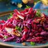 салат из краснокачанной капусты