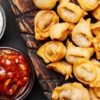 жареные пельмени